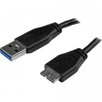 0.5m (20in) Slim SuperSpeed USB 3.0 A to Micro B Cable - M/M USB3AUB50CMS
