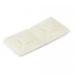 StarTech.com 100 Pack Cable Tie Mounts with Adhesive Tape for 0.18 in. (4.6 mm) Wide Ties CBMCTM2