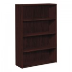 HON H105534.NN 10500 Series Laminate Bookcase, Four-Shelf, 36w x 13-1/8d x 57-1/8h, Mahogany HON105534NN