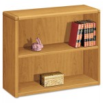HON H10752.CC 10700 Series Wood Bookcase, Two Shelf, 36w x 13 1/8d x 29 5/8h, Harvest HON10752CC