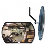 See All 160 degree Convex Security Mirror, 18w x 12" h SEERR1218
