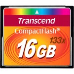 Transcend 16GB CompactFlash (CF) Card - 133x TS16GCF133
