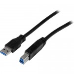 StarTech 1m Certified SuperSpeed USB 3.0 A to B Cable - M/M USB3CAB1M