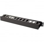 Rack Solutions 1U Horizontal Cable Management with Cover 180-4407