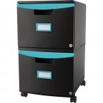 Storex 2-drawer Mobile File Cabinet 61315U01C