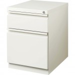 Lorell 20" 2-drawer Box/File Steel Mobile Pedestal 00051