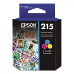 Epson (215) DURABrite Ultra Ink, Tri-Color EPST215530