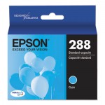 Epson T288220-S 288 DURABrite Ultra Inks, Standard-Yield, Cyan EPST288220S