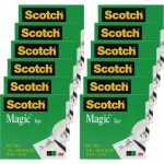 Scotch 3/4"W Magic Tape 810341296PK