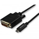 StarTech.com 3 m (10 ft.) USB-C to DVI Cable - 1920 x 1200 - Black CDP2DVI3MBNL