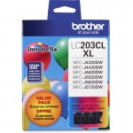 Brother 3-Pack High Yield Ink Cartridges LC2033PKS