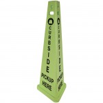 TriVu 3-sided Curbside Pickup Safety Sign 9140PUKIT
