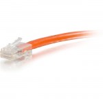 C2G 30 ft Cat6 Non Booted UTP Unshielded Network Patch Cable - Orange 04205