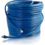 C2G 300 ft Cat6 Snagless Solid Shielded Network Patch Cable - Blue 43124