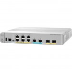 Cisco 3560-CX Switch 6 GE PoE+, 2 MultiGE PoE+, uplinks: 2 x 10G SFP+, IP Base WS-C3560CX-8XPD