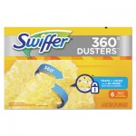 360 Dusters Refill, Dust Lock Fiber, Yellow, 6/Box PGC21620BX