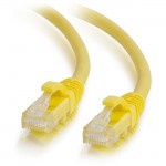 C2G 3ft Cat6a Snagless Unshielded (UTP) Network Patch Ethernet Cable-Yellow 50743