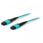 3m MPO/MPO Female/Female OM3 50/125 LOMM LSZH 12 Fiber Straight Cable ADD-MPOMPO-3M5OM3S
