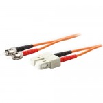 AddOn 3m Multi-Mode Fiber (MMF) Duplex ST/SC OM1 Orange Patch Cable ADD-ST-SC-3M6MMF