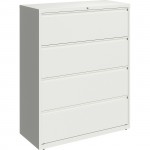 Lorell 42" White Lateral File - 4-Drawer 00035