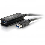 C2G 5m USB 3.0 USB-A Male to USB-A Female Active USB Extension Cable 39939