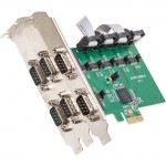 SYBA Multimedia 6-Port RS-232 Serial PCI-Express, Revision 2.0; with Exar Chipset SI-PEX15040