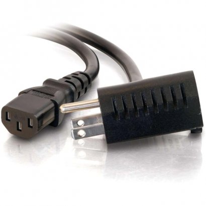 C2G 6ft 16 AWG Universal Power Cord with Extra Outlet 30536