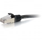 6ft Cat6a Snagless Shielded (STP) Network Patch Cable - Black 00711