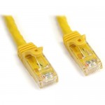 StarTech 7 ft Yellow Snagless Cat6 UTP Patch Cable N6PATCH7YL