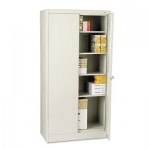 Tennsco 72" High Standard Cabinet (Unassembled), 36 x 18 x 72, Light Gray TNN1470LGY