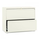 HON 800 Series Two-Drawer Lateral File, 36w x 19-1/4d x 28-3/8h, Putty HON882LL