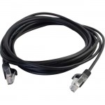 8ft Cat5e Snagless Unshielded (UTP) Slim Network Patch Cable - Black 01063