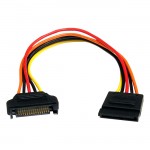 StarTech 8in 15 pin SATA Power Extension Cable SATAPOWEXT8