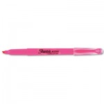 Sharpie Accent Pocket Style Highlighter, Chisel Tip, Fluorescent Pink, Dozen SAN27009