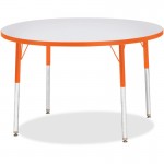 Berries Adult Height Color Edge Round Table 6468JCA114
