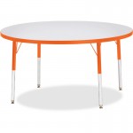 Berries Adult Height Color Edge Round Table 6433JCA114