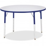 Berries Adult Height Color Edge Round Table 6468JCA003