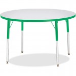 Berries Adult Height Color Edge Round Table 6468JCA119