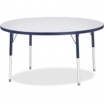 Berries Adult Height Color Edge Round Table 6433JCA112
