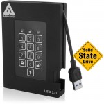 Apricorn Aegis Padlock Fortress with Integrated USB 3.0 Cable A25-3PL256-S256F