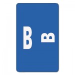 Smead Alpha-Z Color-Coded Second Letter Labels, Letter B, Dark Blue, 100/Pack SMD67172