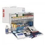 First Aid Only ANSI Compliant Class B+Type I & II Industrial First Aid Kit/75 People,437 Pieces FAO90573
