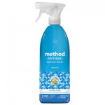Method Antibacterial Spray, Bathroom, Spearmint, 28 oz Bottle, 8/Carton MTH01152CT