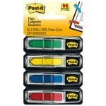 Post-It Flags 684ARR3 Arrow 1/2" Page Flags, Blue/Green /Red/Yellow, 24/Color, 96-Flags/Pack MMM684ARR3