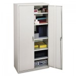 HON Assembled Storage Cabinet, 36w x 18-1/4d x 71-3/4h, Light Gray HONSC1872Q