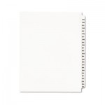 Avery Avery-Style Legal Exhibit Side Tab Divider, Title: 251-275, Letter, White AVE01340