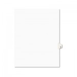 Avery Avery-Style Legal Exhibit Side Tab Divider, Title: 67, Letter, White, 25/Pack AVE01067