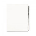 Avery Avery-Style Legal Exhibit Side Tab Divider, Title: 401-425, Letter, White AVE01346