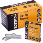 Bostitch B8 PowerCrown Premium Staples, Full-Strip SB8-10