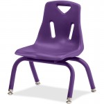 Berries Plastic Chair w/Powder Coated Legs 8120JC1004
